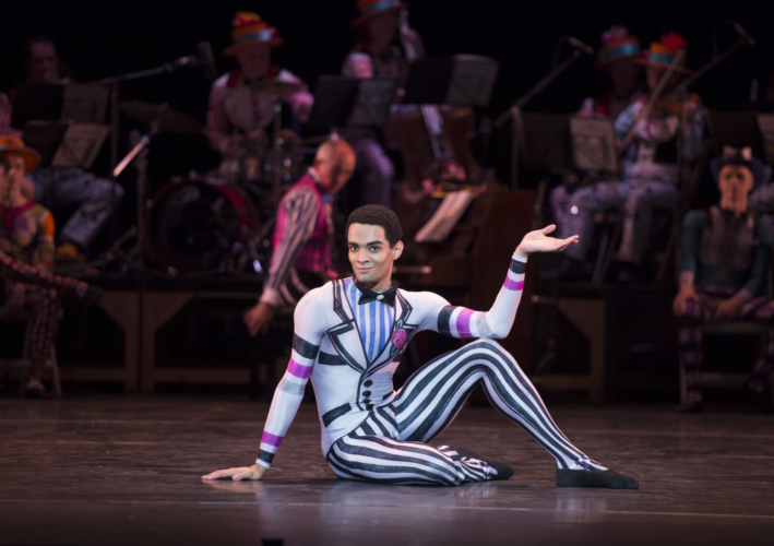 <p><em>Elite Syncopations: </em>Brandon Lawrence in 'Friday Night'</p>. Credit: Bill Cooper.