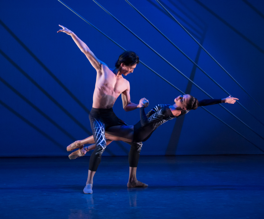 <p><em>Quatrain:</em> Céline Gittens and Yasuo Atsuji</p>. Credit: Bill Cooper.