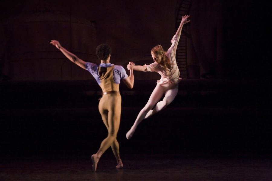 <p><em>Twilight: </em>Victoria Marr and Tyrone Singleton</p>. Credit: Andrew Ross.