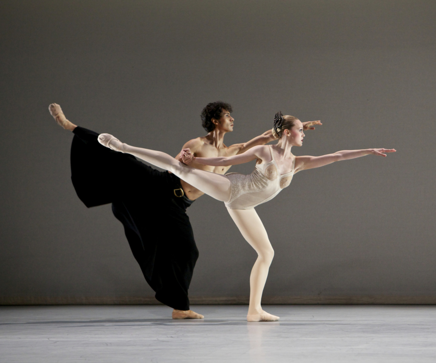<p><em>Grosse Fuge: </em>Dusty Button and César Morales</p>. Credit: Andrew Ross.