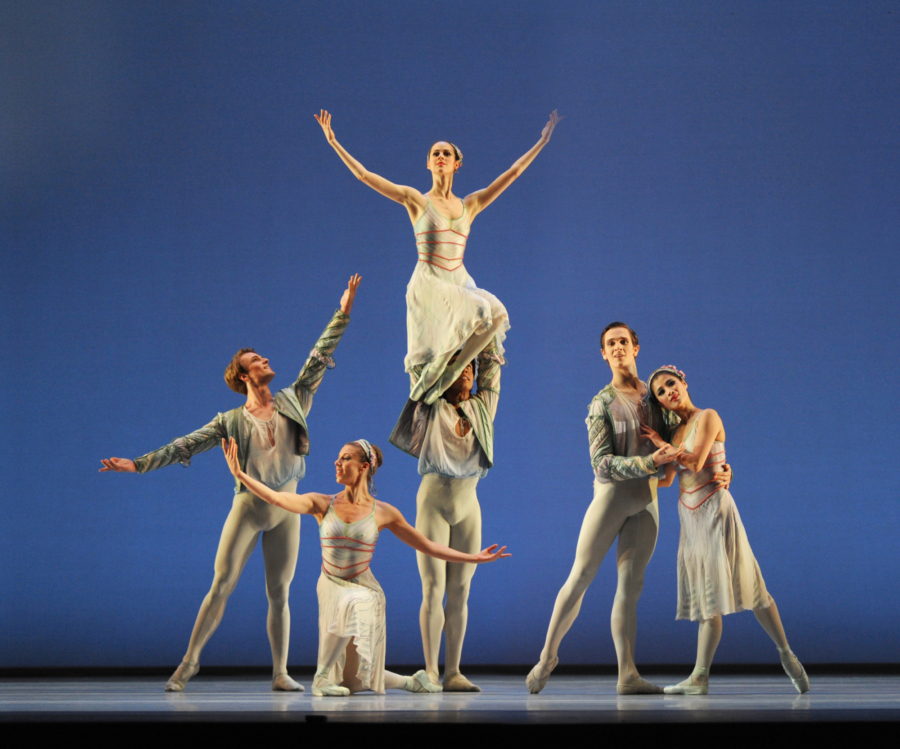<p><em>Allegri diversi: </em>Christopher Rodgers-Wilson, Victoria Marr, Samara Downs, Jonathan Caguioa, William Bracewell and Lei Zhao</p>. Credit: Roy Smiljanic.