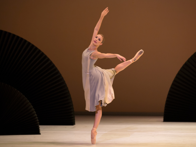 Lyric Pieces: Yvette Knight in 'Peasant's Song'. Credit: Bill Cooper.