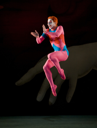 <p><em>Card Game: </em>Jamie Bond as the Joker</p>. Credit: Bill Cooper.