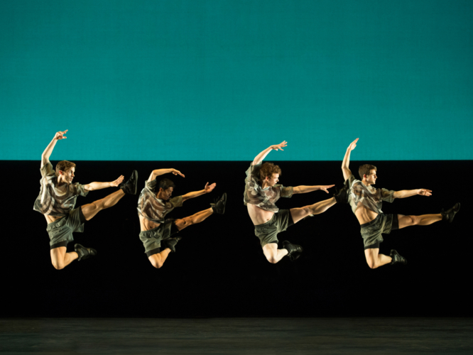 <p><em>Faster:</em> Oliver Till, Tzu-Chao Chou, James Barton and Mathias Dingman</p>. Credit: Bill Cooper.