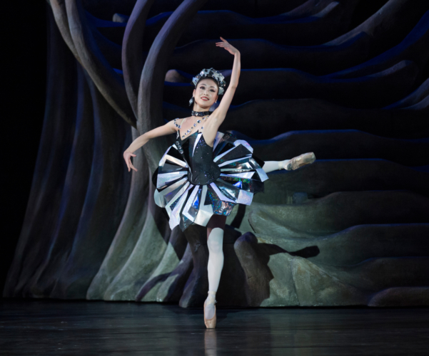 <p><em>Aladdin: </em>Momoko Hirata in 'Diamond'</p>. Credit: Bill Cooper.