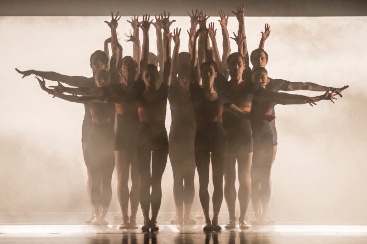 <p><em>E=mc²</em><em>: </em>Artists of Birmingham Royal Ballet in 'Energy'</p>. Credit: Bill Cooper.