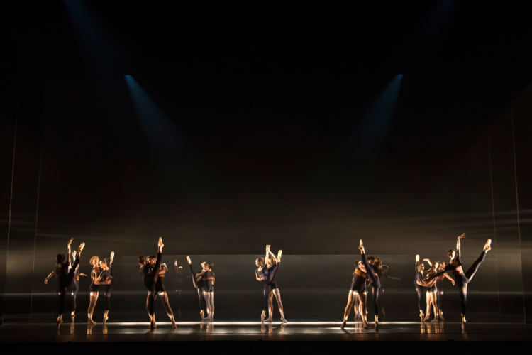 <p><em>E=mc²</em><em>: </em>Artists of Birmingham Royal Ballet in 'Energy'</p>. Credit: Bill Cooper.
