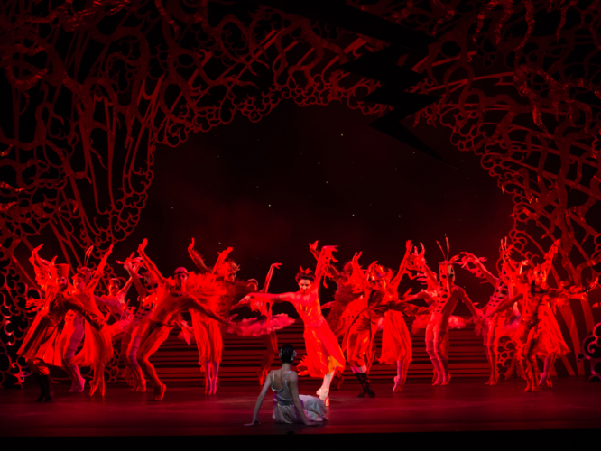 <p><em>The Prince of the Pagodas: </em>Artists of Birmingham Royal Ballet</p>. Credit: Bill Cooper.