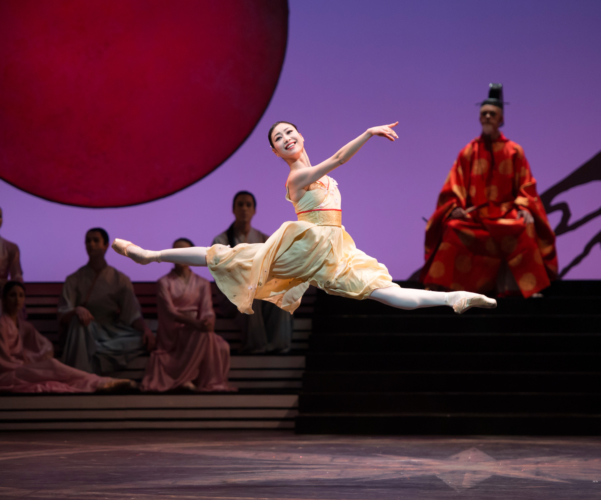 <p><em>The Prince of the Pagodas: </em>Momoko Hirata as Princess Belle Sakura and Artist of Birmingham Royal Ballet</p>. Credit: Bill Cooper.