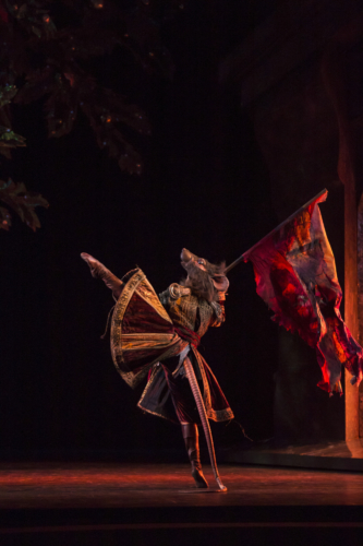 <p><em>The Nutcracker: </em>Brandon Lawrence as King Rat</p>. Credit: Bill Cooper.