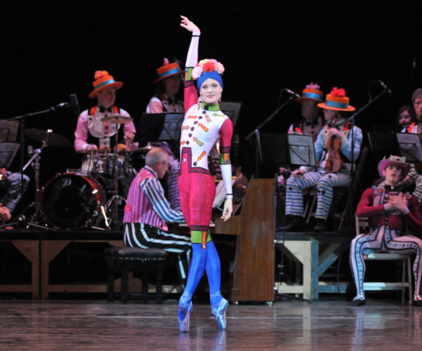 <p><em>Elite Syncopations: </em>Delia Mathews in 'Calliope Rag'</p>. Credit: Phil Hitchman.