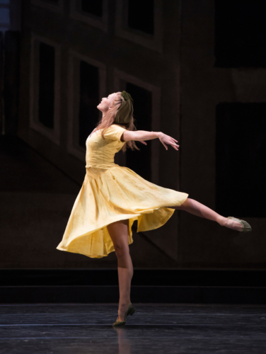<p><em>Miracle in the Gorbals: </em>Yvette Knight as a Lover</p>. Credit: Bill Cooper.