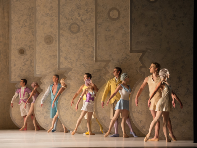 <p><em>La Fin du jour: </em>Artists of Birmingham Royal Ballet</p>. Credit: Bill Cooper.