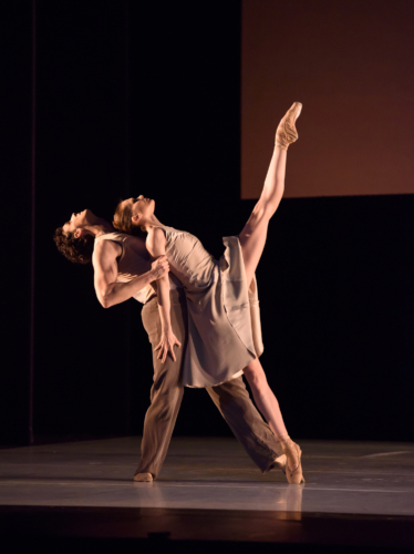 <p><em>Lyric Pieces:</em> Jenna Roberts and Iain Mackay in 'Phantom'</p>. Credit: Bill Cooper.
