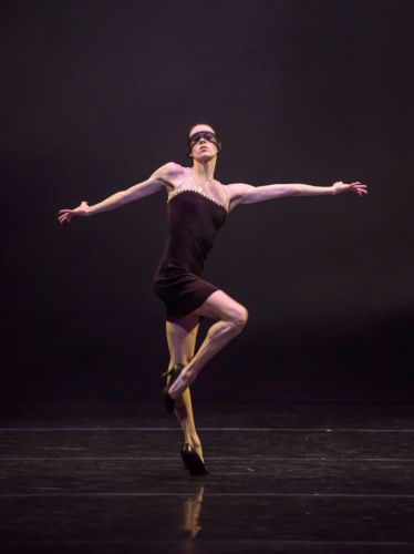 <p><em>Carmina burana: </em>Samara Downs as Fortuna</p>. Credit: Bill Cooper.