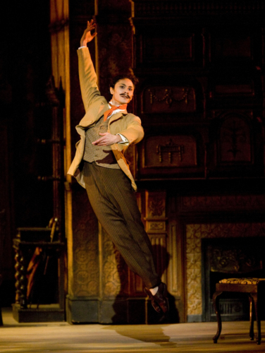<p><em>Enigma Variations: </em>César Morales as Arthur Troyte Griffith</p>. Credit: Bill Cooper.