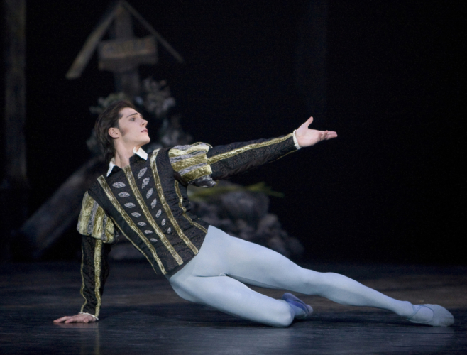 <p><em>Giselle: </em>Jamie Bond as Albrecht</p>. Credit: Bill Cooper.