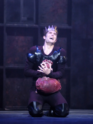 <p><em>Edward II: </em>Robert Tewsley as Edward</p>. Credit: Roy Smiljanic.