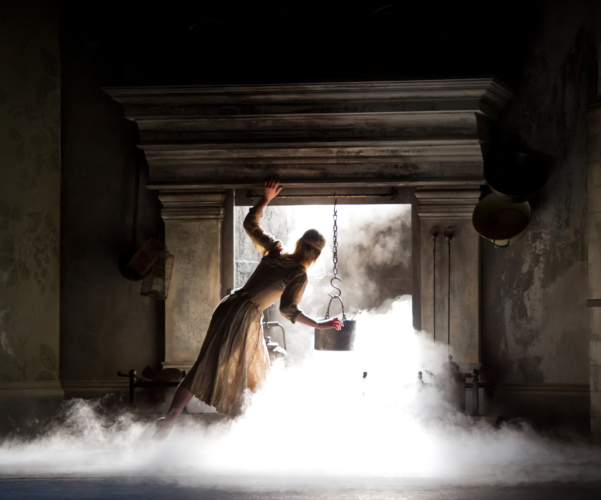 <p><em>Cinderella: </em>Elisha Willis as Cinderella</p>. Credit: Bill Cooper.