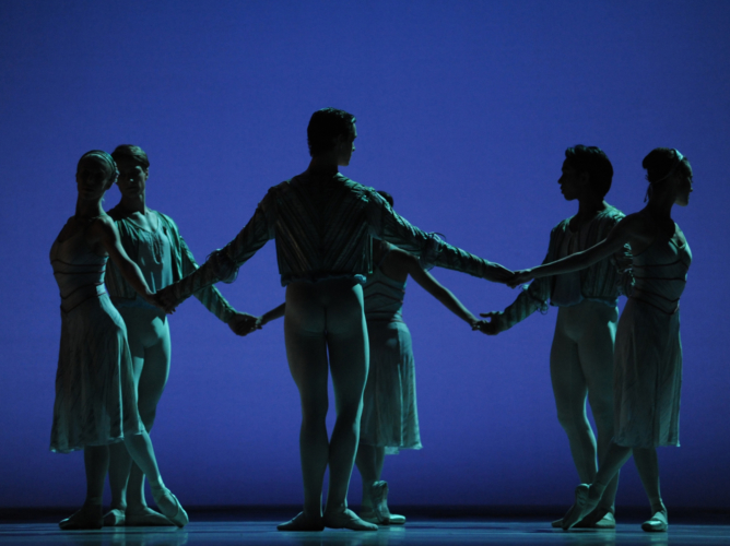 <p><em>Allegri diversi: </em>Artists of Birmingham Royal Ballet</p>. Credit: Roy Smiljanic.