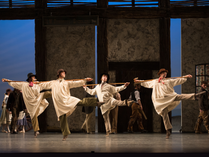 <p><em>Far from the Madding Crowd: </em>Jonathan Caguioa, Nathanael Skelton, Max Maslen and Rory Mackay</p>. Credit: Bill Cooper.