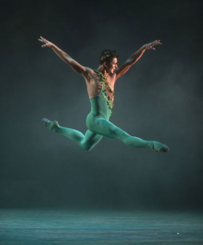 <p><em>The Dream: </em>Mathias Dingman as Puck</p>. Credit: Bill Cooper.