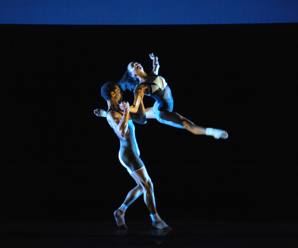 <p><em>Faster: </em>Céline Gittens and Tyrone Singleton</p>. Credit: Roy Smiljanic.