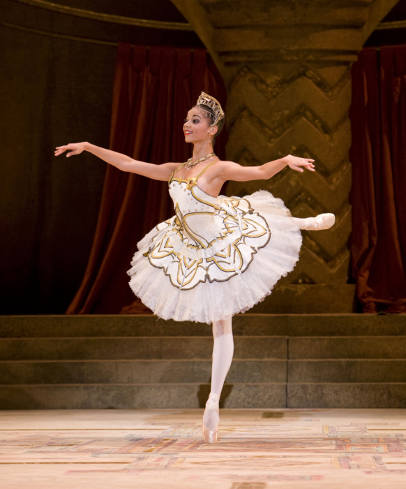 <p><em>Raymonda Act III: </em>Céline Gittens</p>. Credit: Roy Smiljanic.