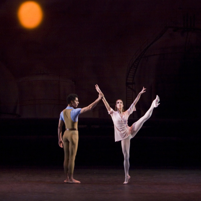 <p><em>Twilight:</em> Victoria Marr and Tyrone Singleton</p>. Credit: Andrew Ross.