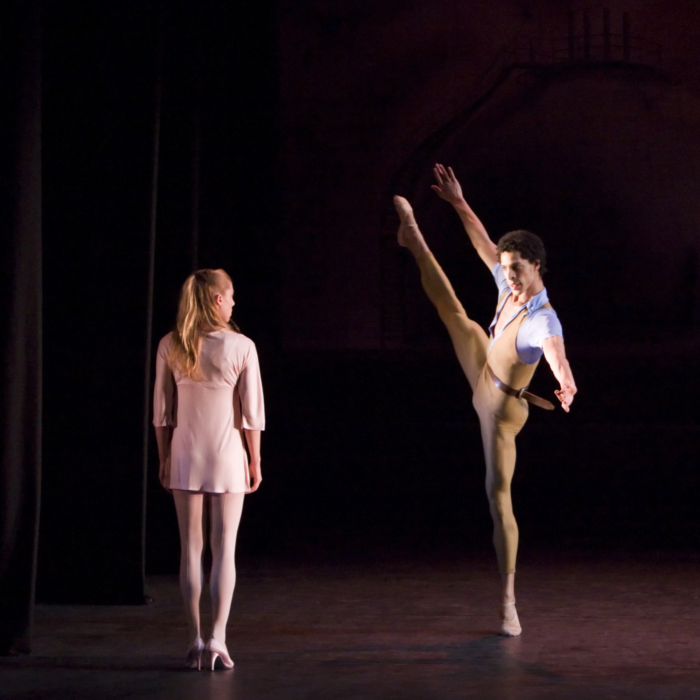 <p><em>Twilight:</em> Victoria Marr and Tyrone Singleton</p>. Credit: Andrew Ross.