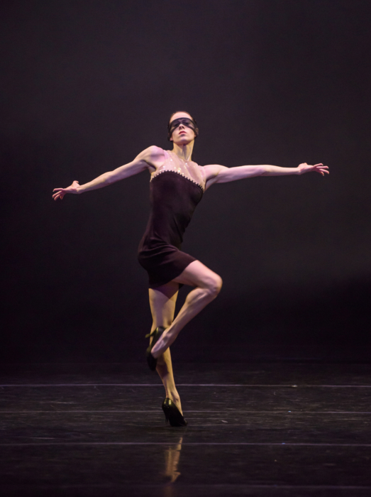 <p><em>Carmina burana: </em>Samara Downs as Fortuna</p>. Credit: Bill Cooper.