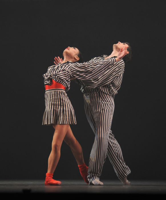 <p><em>In the Upper Room: </em>Momoko Hirata and Mathias Dingman</p>. Credit: Roy Smiljanic.