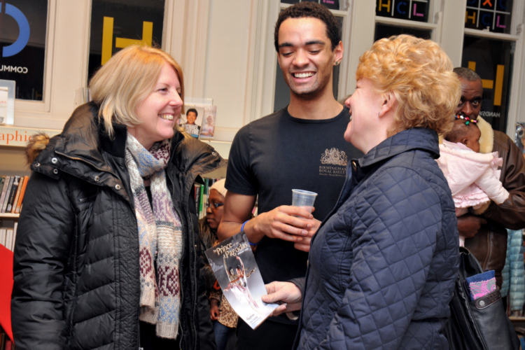 Ballet-what's that?" project. Handsworth Library event 15 February 2014. Credit: Phil Hitchman.