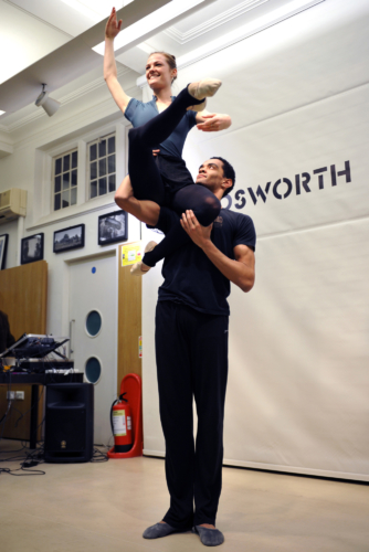 Ballet-what's that?" project. Handsworth Library event 15 February 2014. Credit: Phil Hitchman.