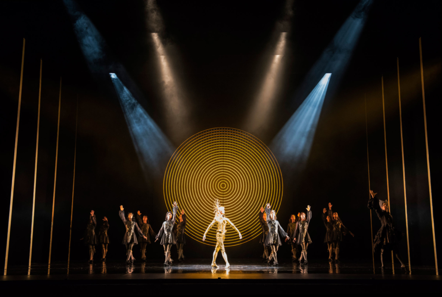 <p><em>The King Dances: </em>William Bracewell as Le Roi Soleil with Artists of Birmingham Royal Ballet</p>. Credit: Bill Cooper.