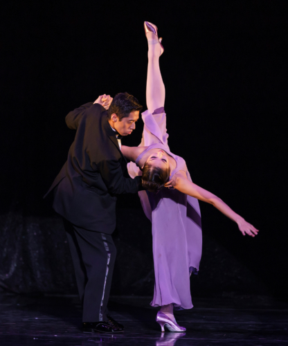 <p>Nine Sinatra Songs: Tzu-Chao Chou and Yijing Zhang</p>. Credit: © Bill Cooper.