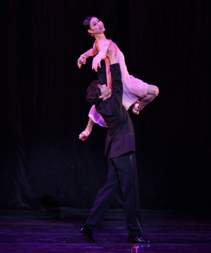<p>Nine Sinatra Songs: César Morales and Momoko Hirata</p>. Credit: © Bill Cooper.