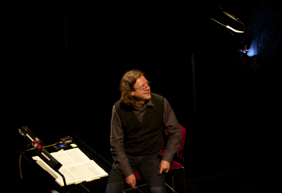 <p><em>Cinderella </em>Act I stage rehearsal: Koen Kessels</p>. Credit: Andrew Ross.