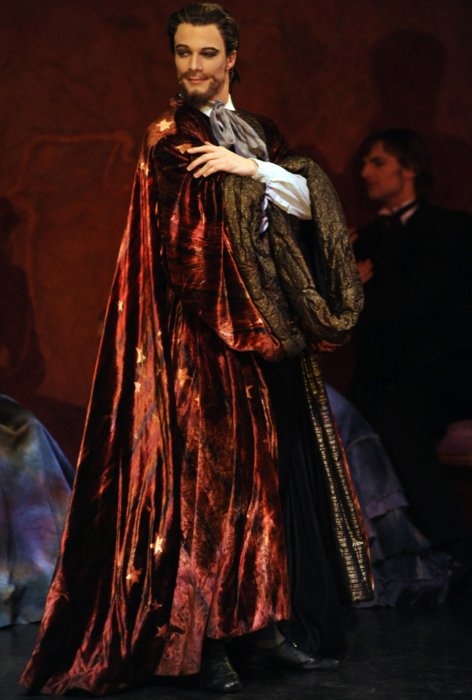 <p><em>The Nutcracker </em>from the wings: Robert Parker as Drosselmeyer</p>. Credit: Roy Smiljanic.